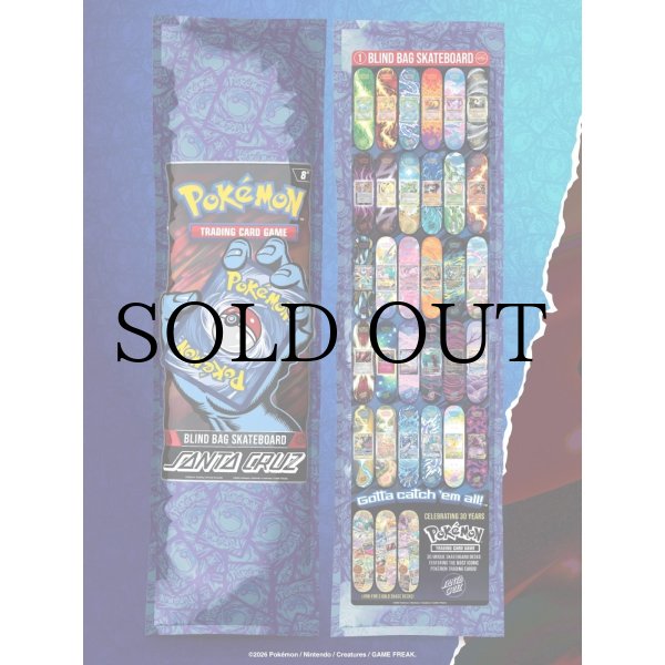 画像1: SANTA CRUZ x POKÉMON BLIND BAGS DECK (8 x 31.6inch) (1)