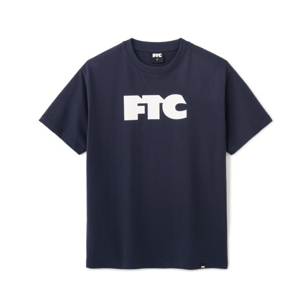 画像1: FTC | FTC OG LOGO TEE - NAVY (1)