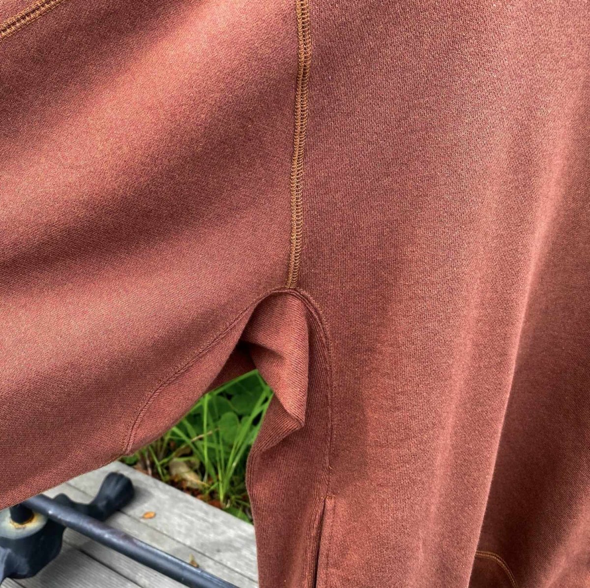 画像3: NOROLL | C&C CREW SWEAT - BROWN RED (3)