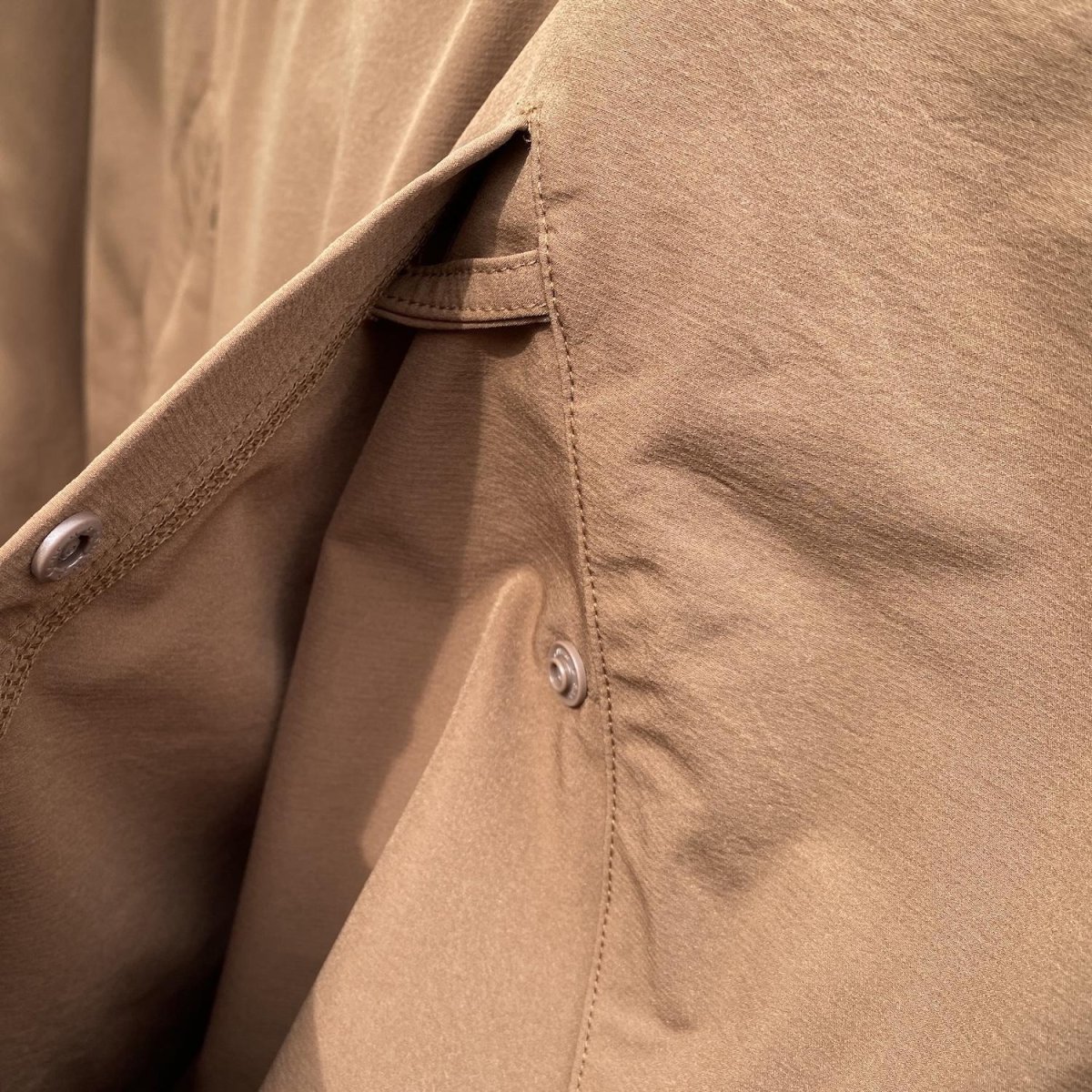 画像7: NOROLL | SUGARI MESH ANORAK - BROWN (7)