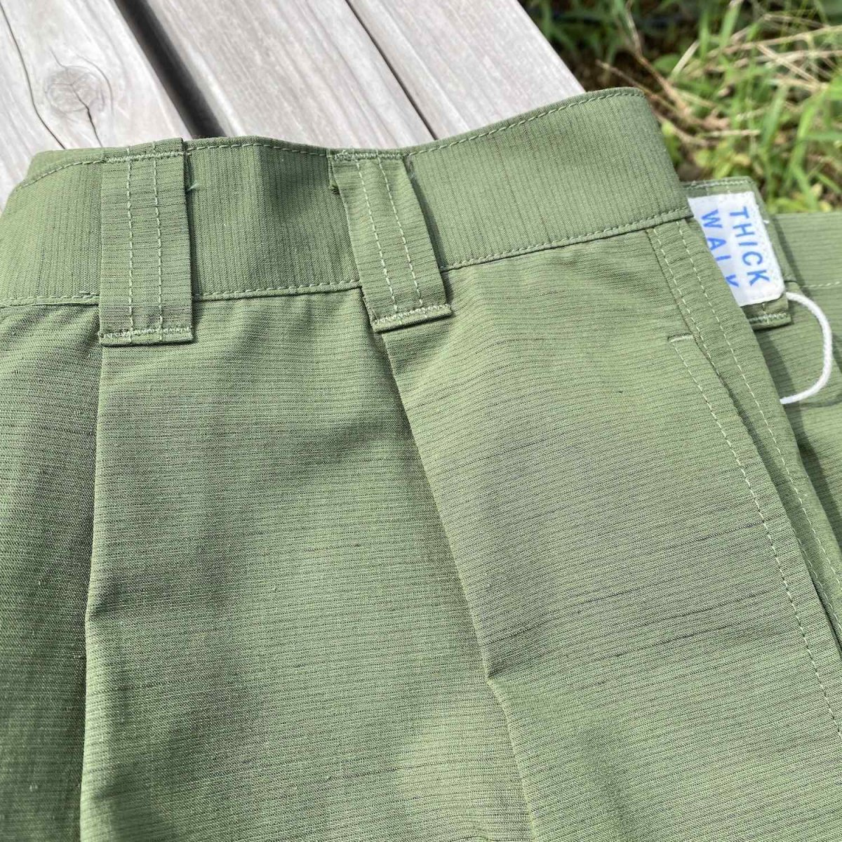画像2: NOROLL | THICKWALK N.WEATHER PANTS - OLIVE GREEN (2)