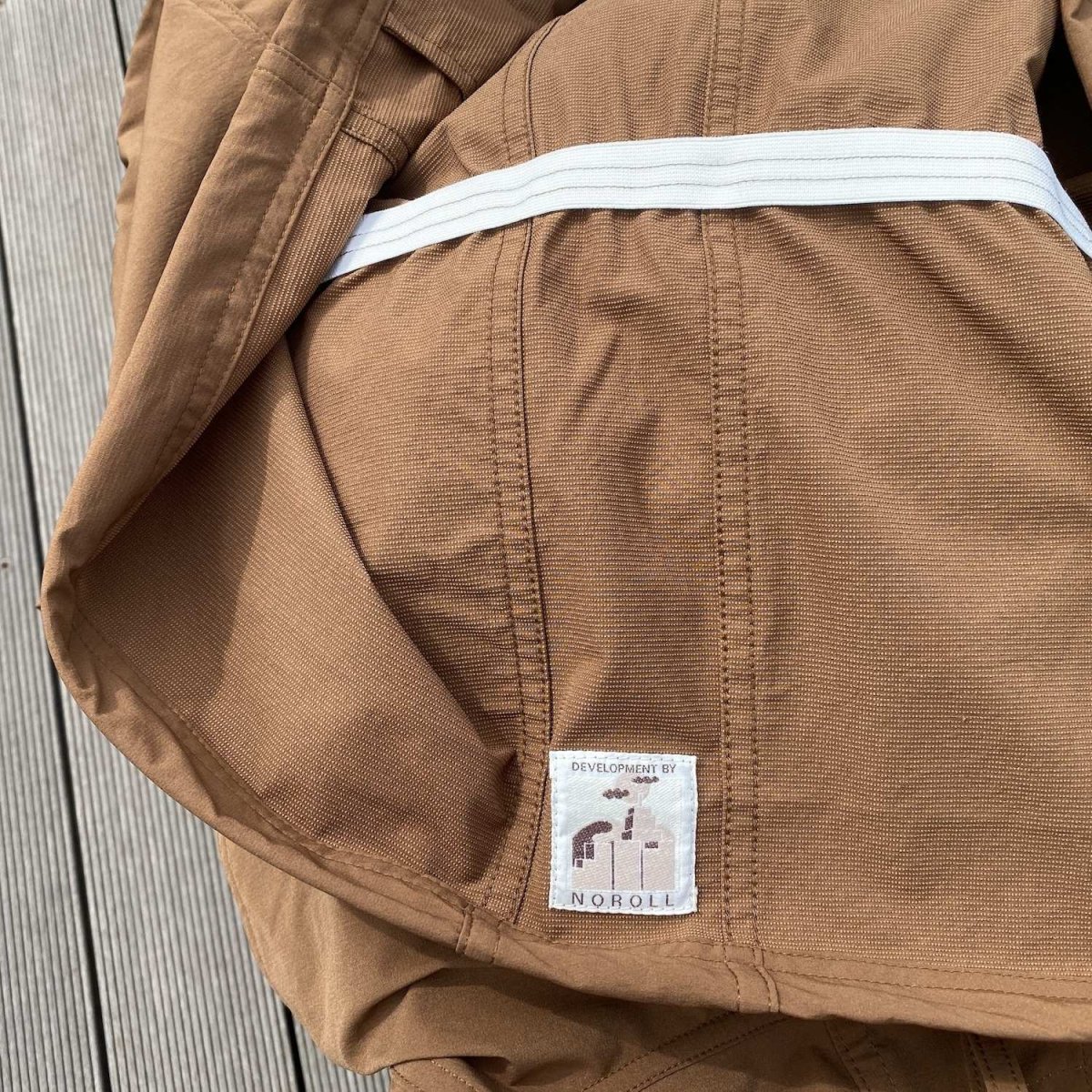 画像10: NOROLL | SUGARI MESH ANORAK - BROWN (10)