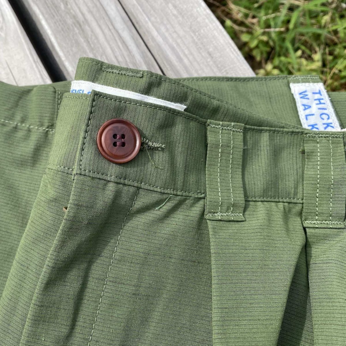画像3: NOROLL | THICKWALK N.WEATHER PANTS - OLIVE GREEN (3)