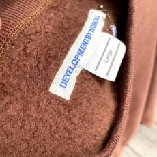 画像5: NOROLL | C&C CREW SWEAT - BROWN RED (5)