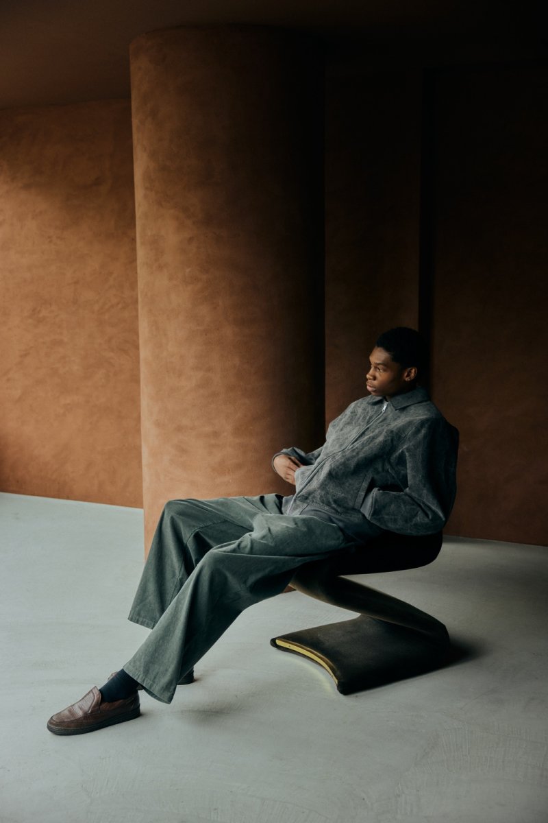 画像14: COMFORTABLE REASON | GRID CORD SLACK (COMING SOON 2026/10/24 00:00 から販売) (14)