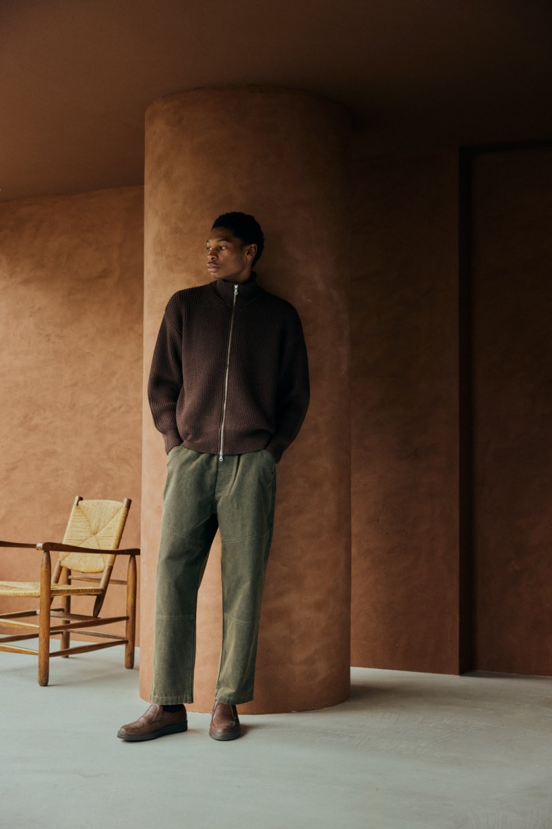 画像5: COMFORTABLE REASON | DRIVERS KNIT (COMING SOON 2026/10/24 00:00 から販売) (5)