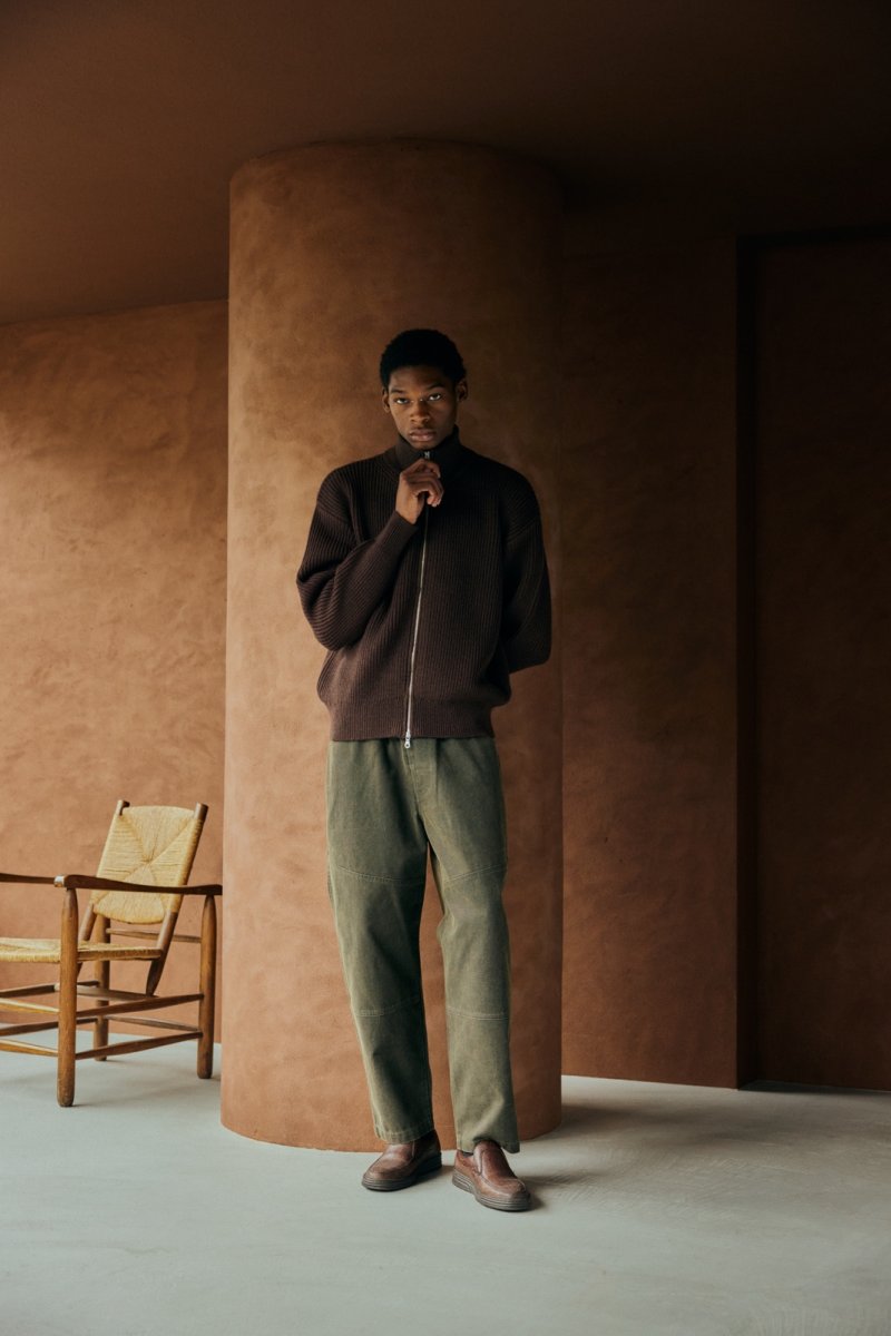 画像4: COMFORTABLE REASON | DRIVERS KNIT (COMING SOON 2026/10/24 00:00 から販売) (4)