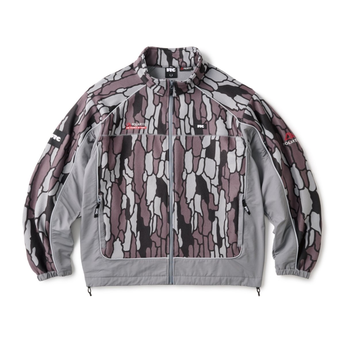 画像1: FTC | POLARTEC REFLECTIVE PIPING FLEECE JACKET (1)