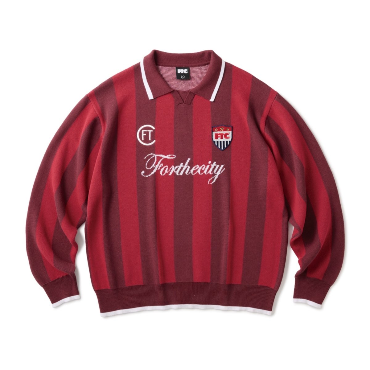 画像1: FTC | KNIT SOCCER SWEATER (1)