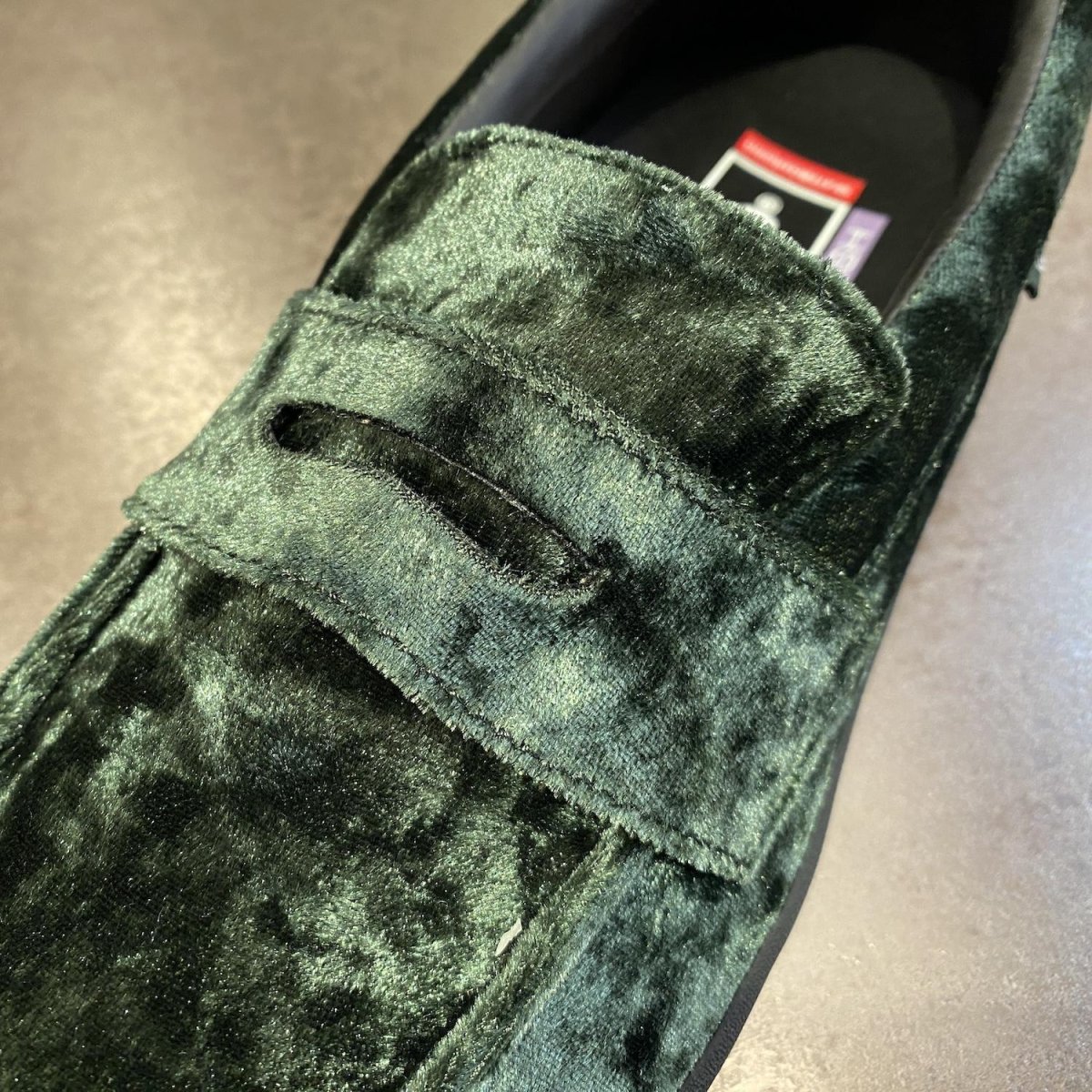 画像3: VANS | SKATE LOAFER - OIL GREEN ( VELVET ) (3)