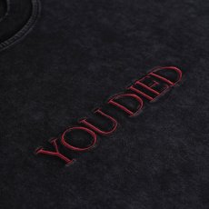 画像2: DARK SOULS X WELCOME | YOU DIED DISTRESSED TEE - BLACK (2)