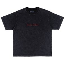 画像1: DARK SOULS X WELCOME | YOU DIED DISTRESSED TEE - BLACK (1)