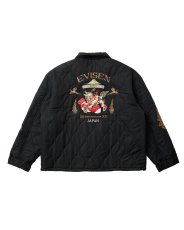 画像2: EVISEN |  SOUVENIR SUSHISHI JACKET - BLACK / 2026年10月31日（土）正午12時発売 (2)