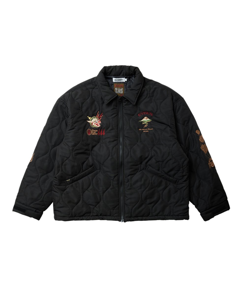画像4: EVISEN |  SOUVENIR SUSHISHI JACKET - BLACK / 2026年10月31日（土）正午12時発売 (4)