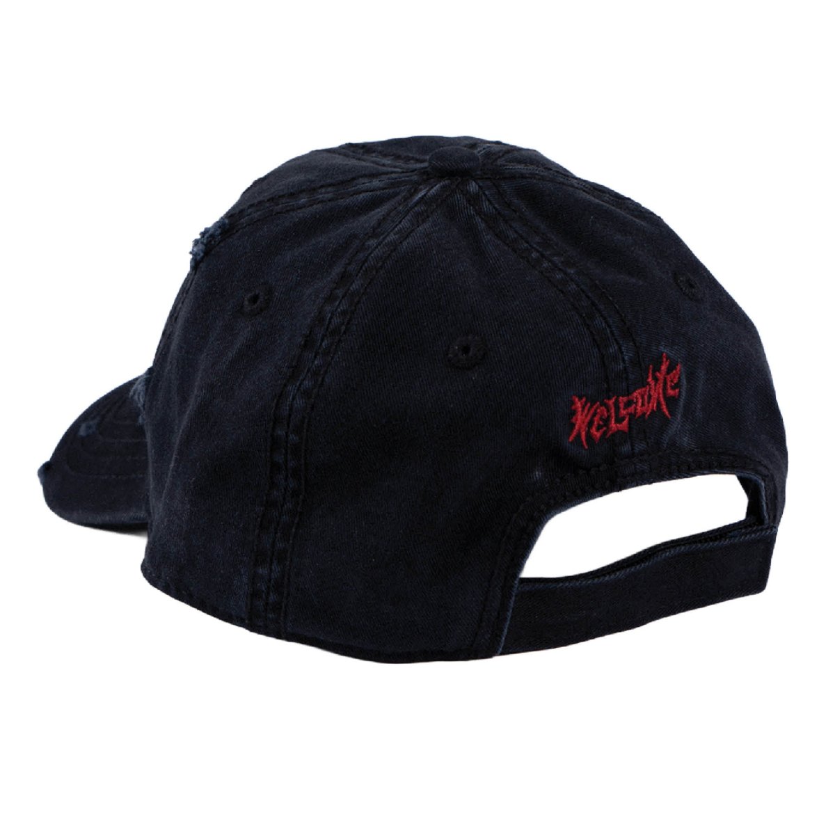 画像2: DARK SOULS X WELCOME | YOU DIED DISTRESSED TWILL HAT - BLACK (2)