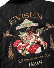 画像3: EVISEN |  SOUVENIR SUSHISHI JACKET - BLACK / 2026年10月31日（土）正午12時発売 (3)