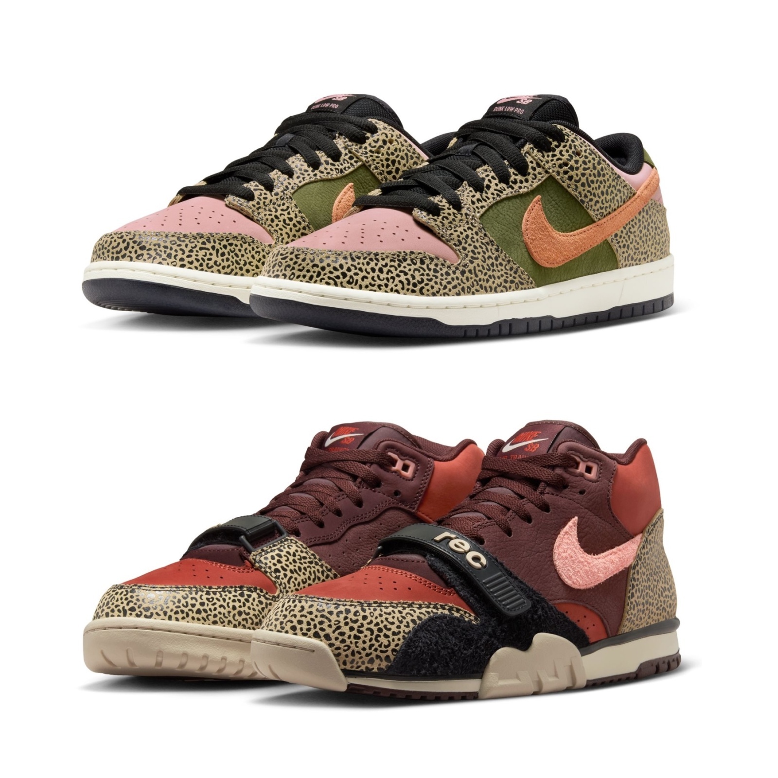 スケートボード NIKE SB Dunk Low Pro QS Arts-Rec US9.5 Nike SB Dunk Low Pro x Arts-Rec Skateshop 'Rust Pink and