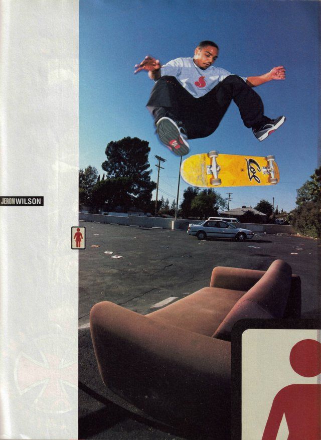 Jeron Wilson | Girl Skateboards - Mouse | '96