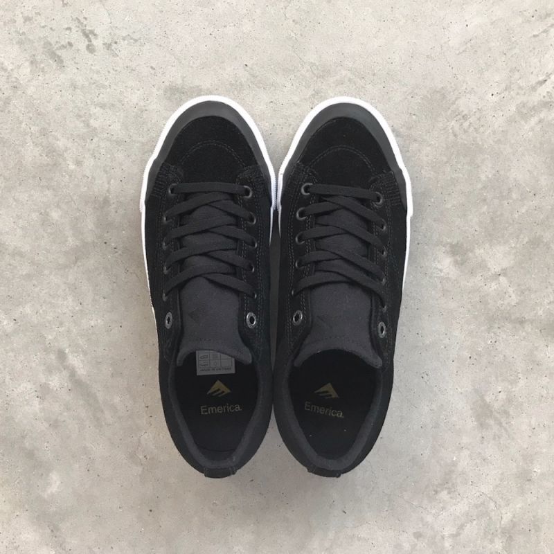 emerica indicator low black white