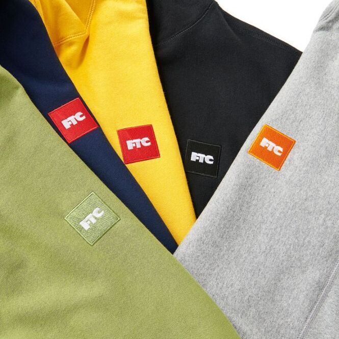 FTC BOX LOGO PULLOVER HOODY