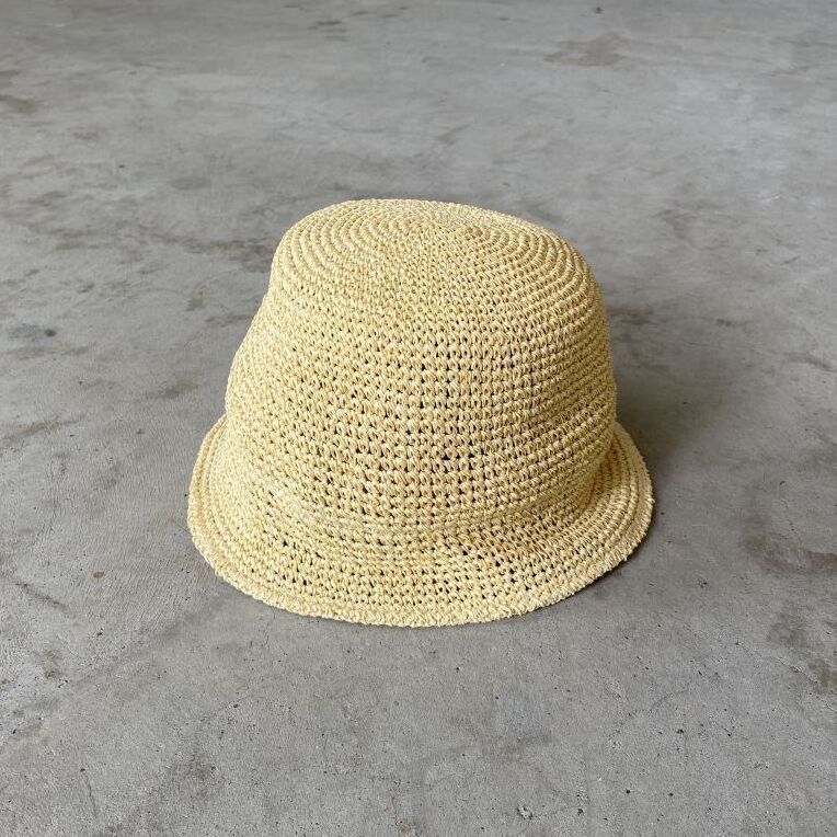 hat bucket raffia noroll - neudisrupt.com