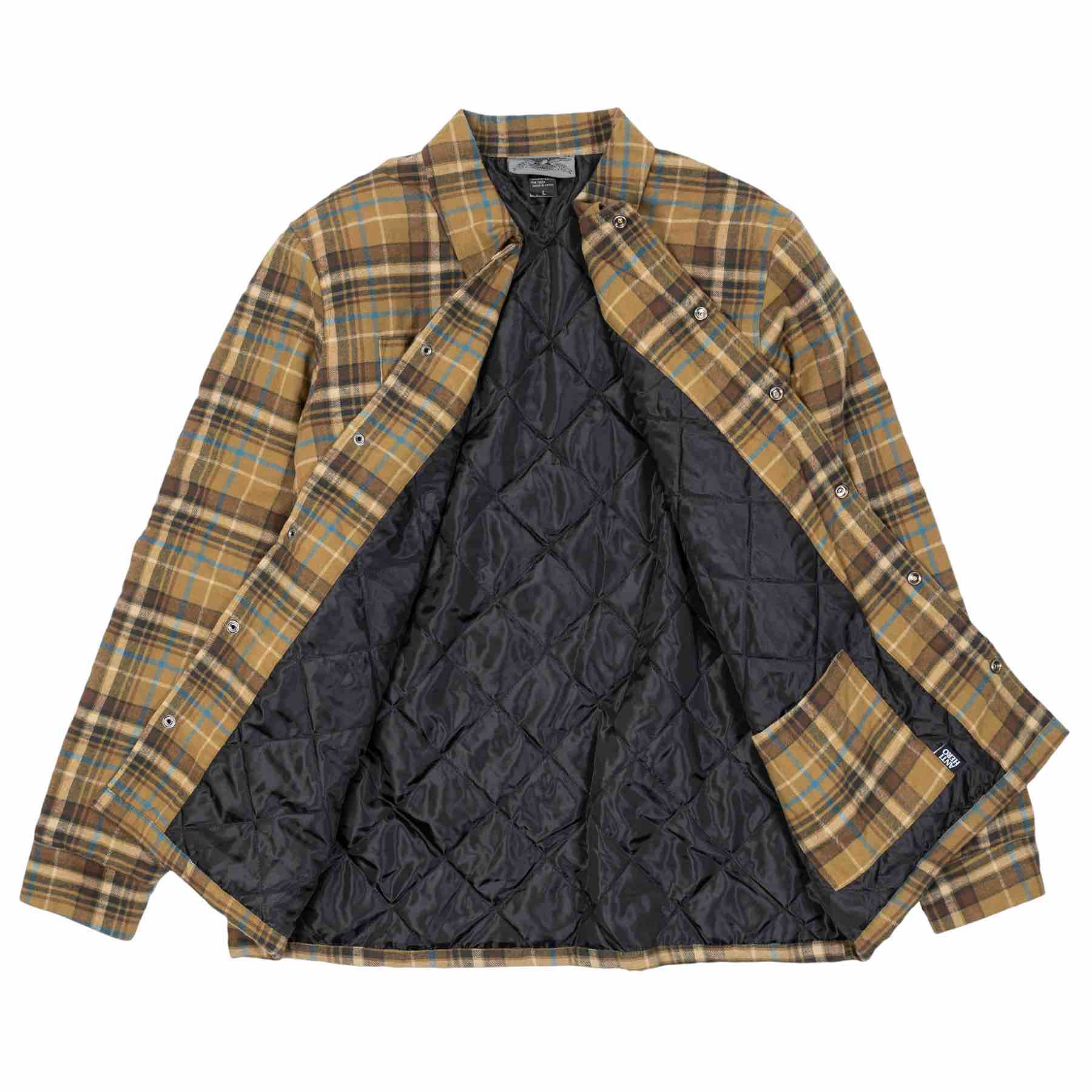 ANTI HERO BASIC EAGLE FLANNEL JACKET L