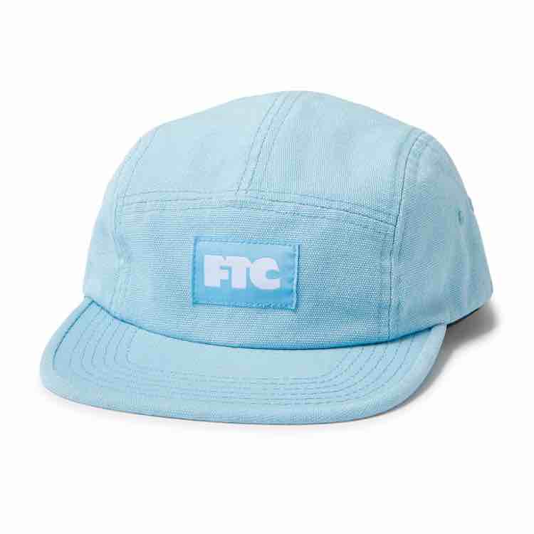 画像1: FTC "WASHED CANVAS CAMP CAP" - BLUE (1)