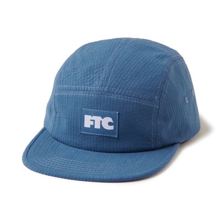 画像1: FTC "SEERSUCKER CAMP CAP" -  BLUE (1)