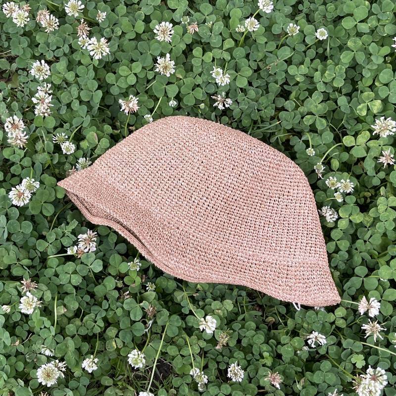 ☆安心の定価販売☆】 RAFFIA DETOURS NOROLL 23SS HAT L BEIGE ハット 